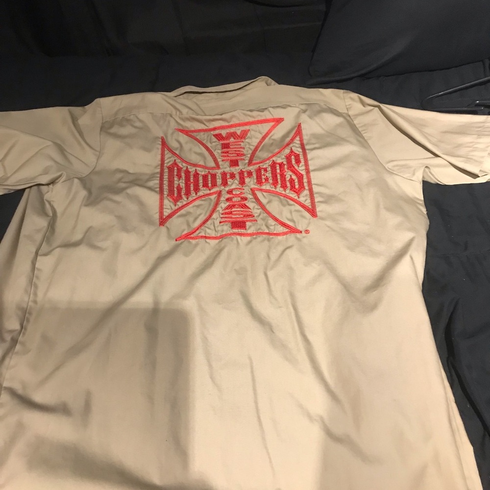 new never used tag less original Jesse James work shirt . WCC 4 Life.